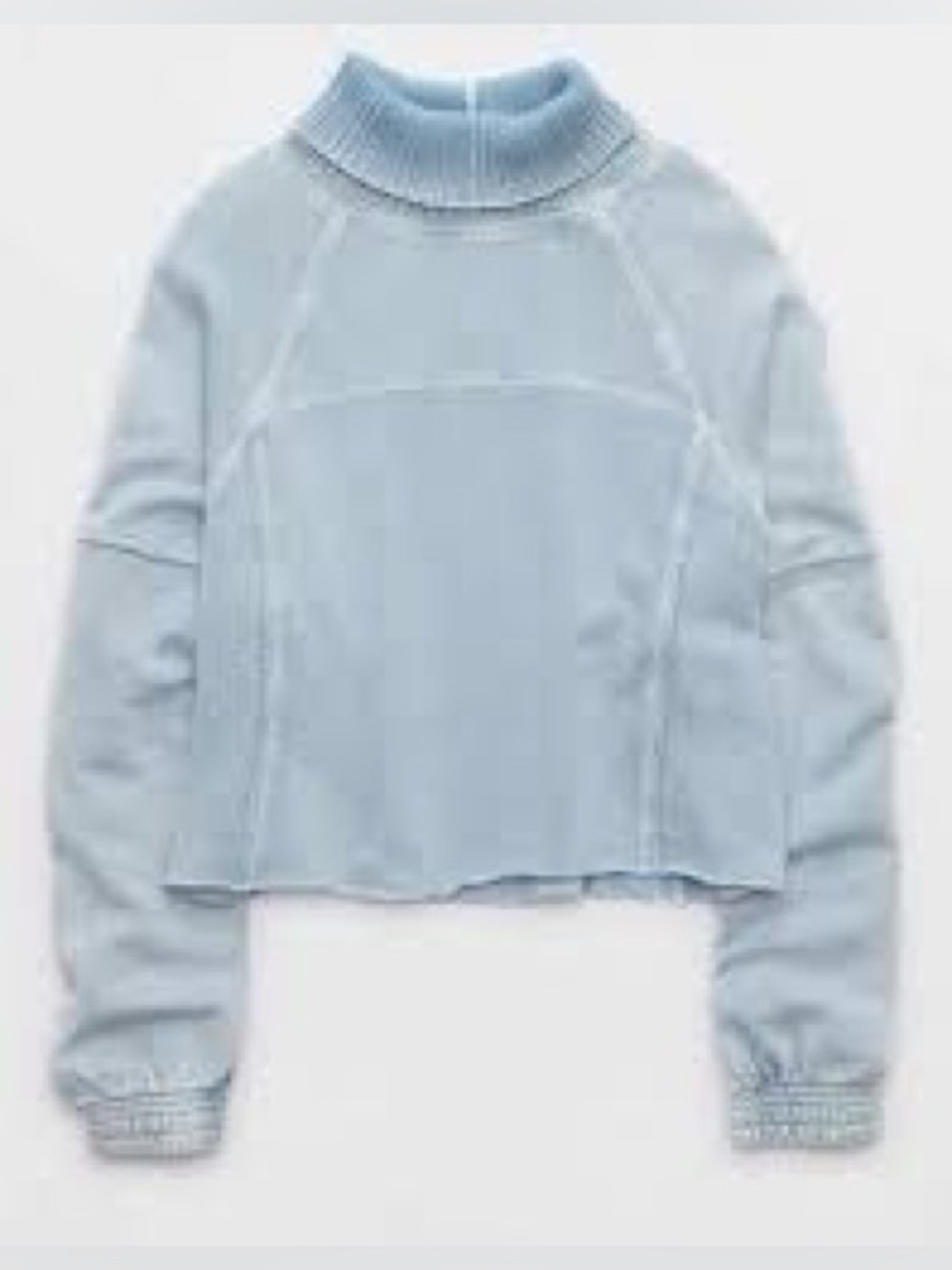 Aerie Buttercream Turtleneck Sweater